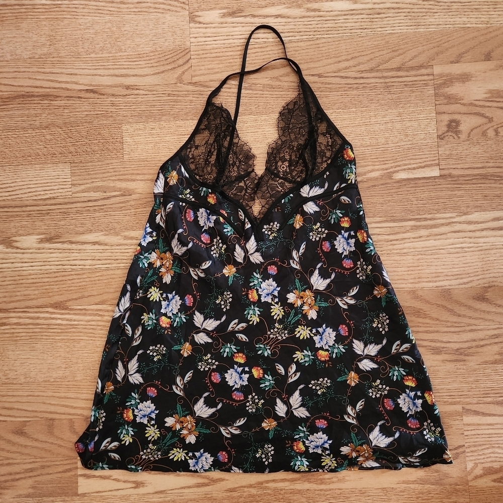 EUC 00s Victoria's Secret Floral Nightgown, Size S